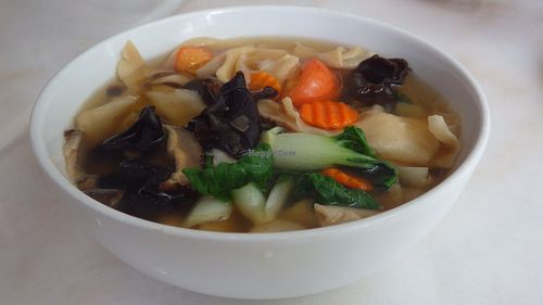 Mee Hoon Kuay at Nature's Harvest Cafe in Central Singapore