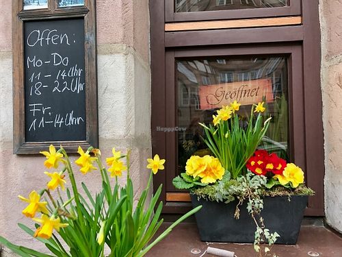 outside at Mariposa in Nuremberg