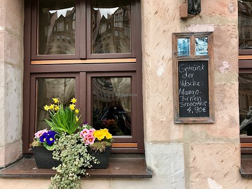 outside at Mariposa in Nuremberg