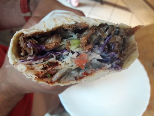 Vegan doner at Vegöner in Nuremberg