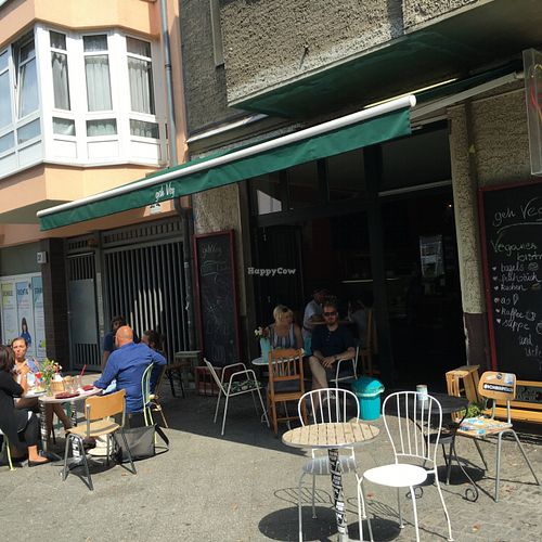 outside at Geh Veg in Berlin