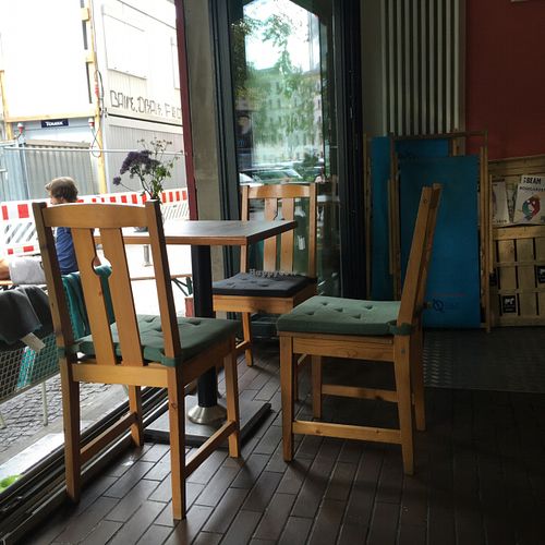 seating at Geh Veg in Berlin