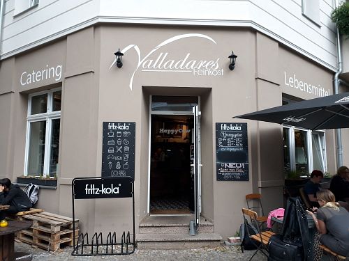 Outside at Valladares in Berlin