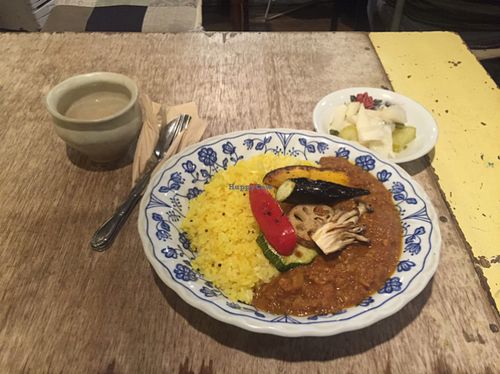 Vegetable curry at The 2nd Rogpa Shop & Cafe in Seoul