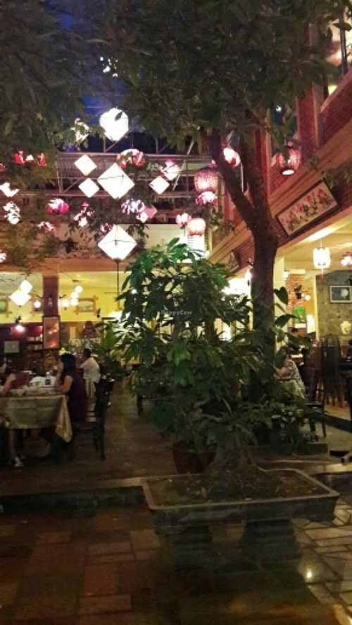 View from entrance into courtyard at Tam Chau - Nguyen Du in Da Nang