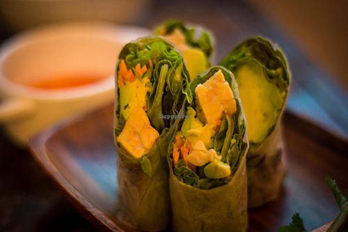 Veggie Wrap  at Hang Out in Tokyo