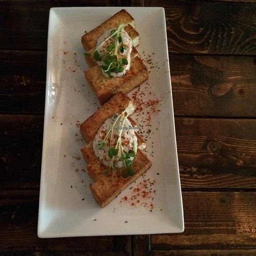 tofu at Hang Out in Tokyo