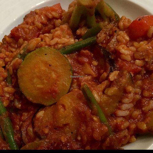 mixed vegetables at Naturbar in Frankfurt