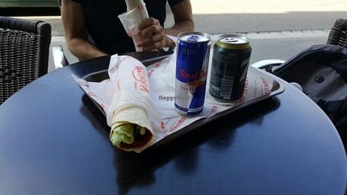 Dürüm at Cigköftem in Strasbourg