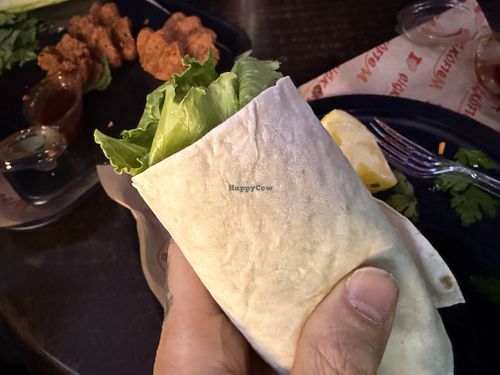 food  at Cigköftem in Strasbourg