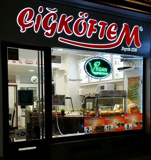 Storefront in Stasbourg, France. at Cigköftem in Strasbourg