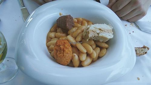 Fabada at Casa Chema in Oviedo