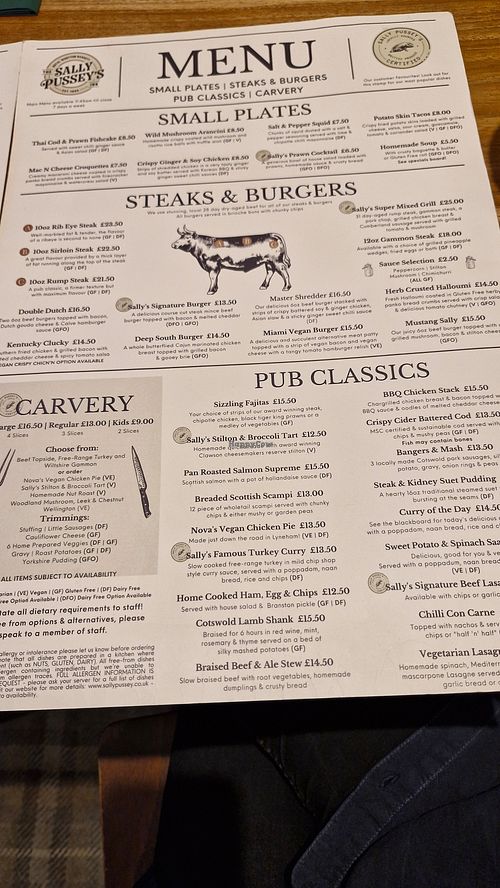  at Sally Pussey's Inn in Swindon