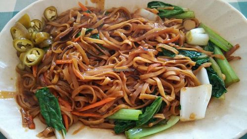 yee mee (noodle) at Xing Hua Vegetarian 兴化美食 - Fortune Centre in Central Singapore