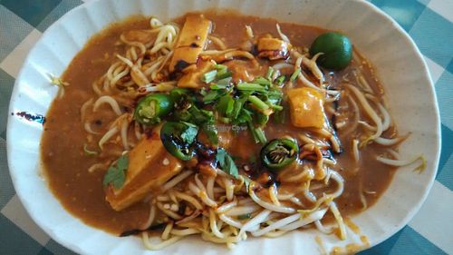 Mee Rebus at Xing Hua Vegetarian 兴化美食 - Fortune Centre in Central Singapore
