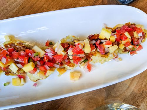 Very tasty vegan "sushi", presented well at Shizen at Shizen Vegan Sushi Bar in San Francisco