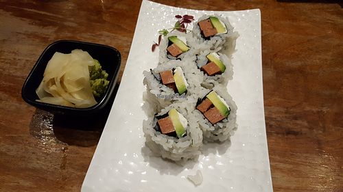 Philadelphia Roll at Shizen Vegan Sushi Bar in San Francisco