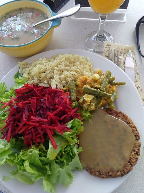 Meal of the day at Frutos del Sol in Cali