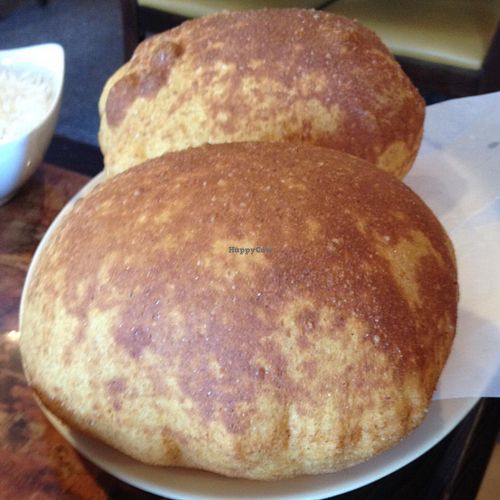 Poori (deep-fried bread; vegan) at Ruchi Vegetarian Indian Cuisine in Chandler