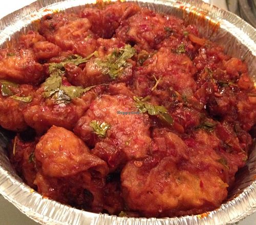 Gobi Manchurian (carry-out) at Ruchi Vegetarian Indian Cuisine in Chandler