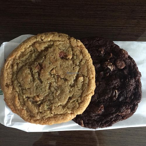 peanut better and chocolate cookies  at Quickie Too in Tacoma