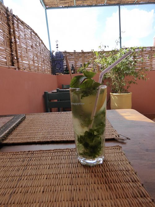 Berber Mochito at Marrakech Henna Art Cafe in Marrakech