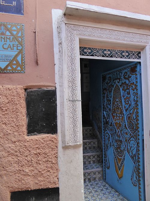 Eingang at Marrakech Henna Art Cafe in Marrakech