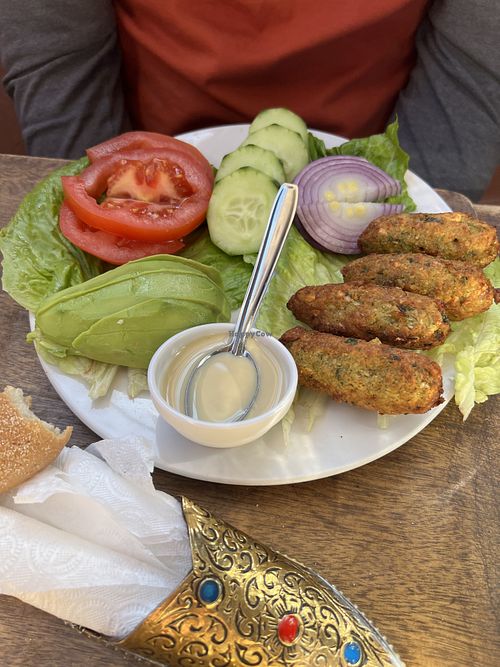  at Marrakech Henna Art Cafe in Marrakech