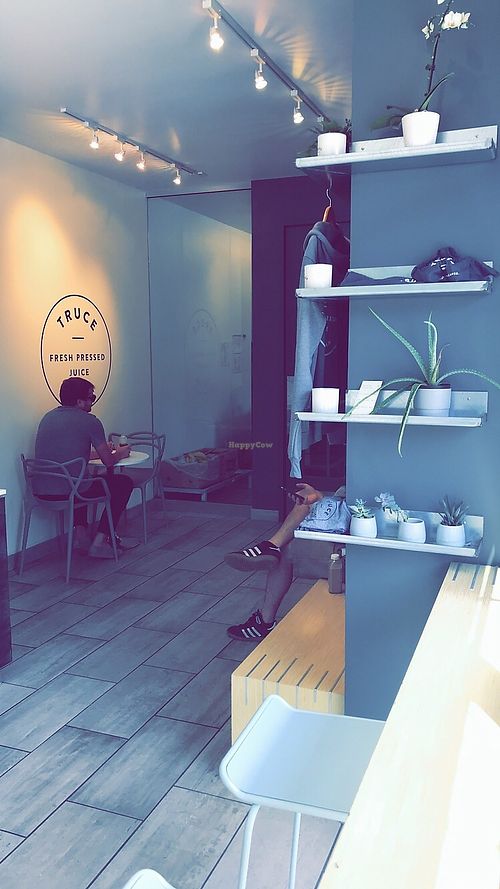 just a few seats inside at Truce - 32nd St in Minneapolis