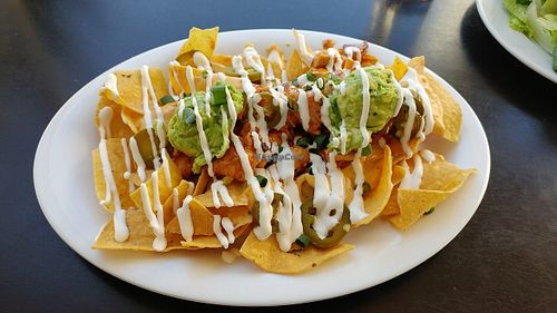 My first nachos plate since going vegan! at Veggie Grill in Walnut Creek