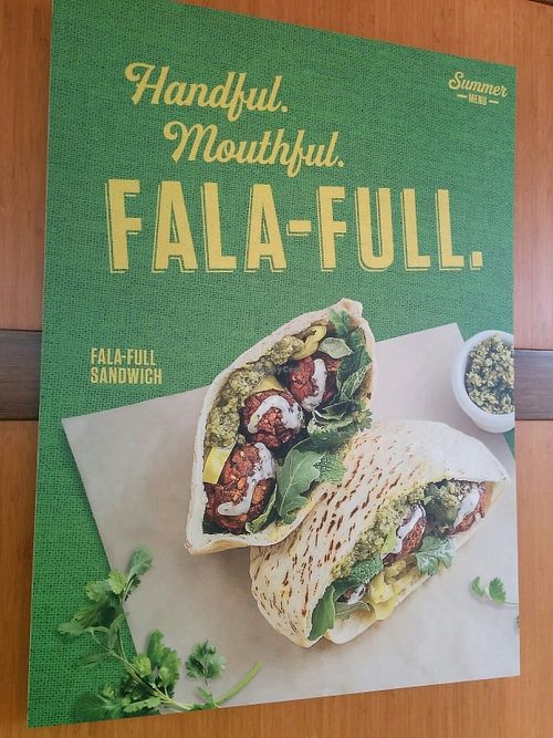 wall art at Veggie Grill in Walnut Creek