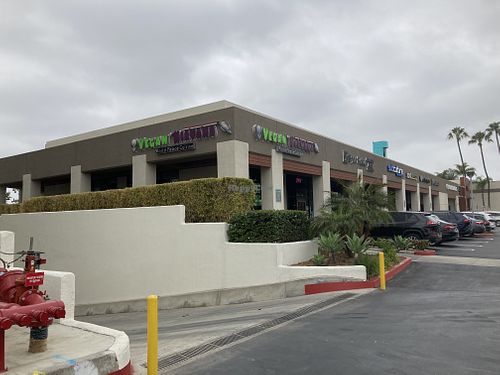 Viewed from parking lot at Vegan Galaxy in Huntington Beach
