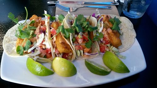 tacos at Vegan Galaxy in Huntington Beach