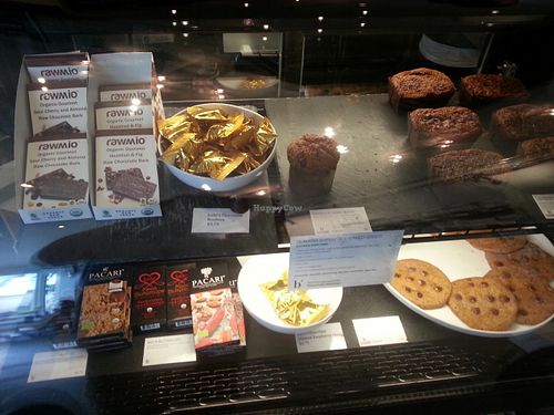 some of their desserts and chocolate for sale at Discovery Bar by Earthbar - Pop-Up in Santa Monica