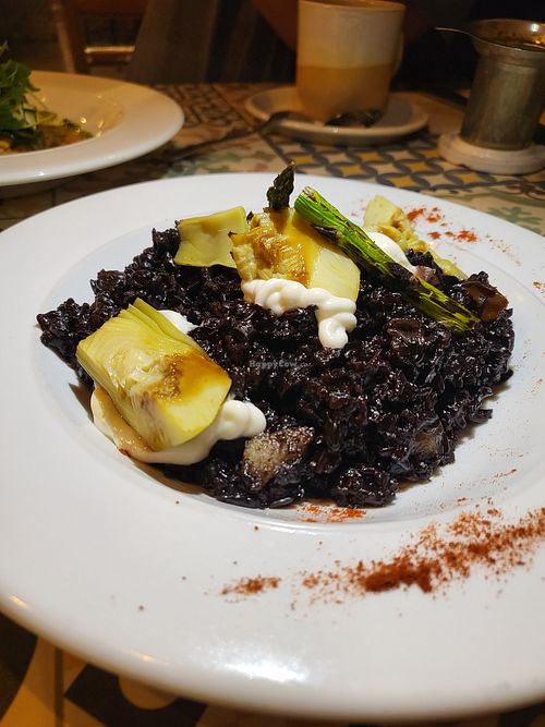 Black rice at VEGA - Luna in Madrid