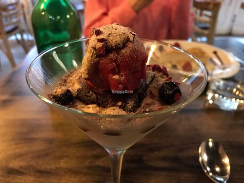 awesome ice-cream !   at VEGA - Luna in Madrid