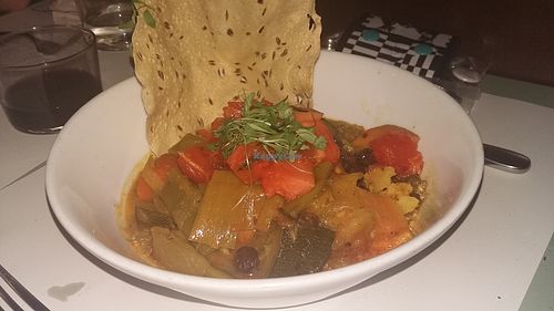 Delicious main course from the evening menu. at VEGA - Luna in Madrid