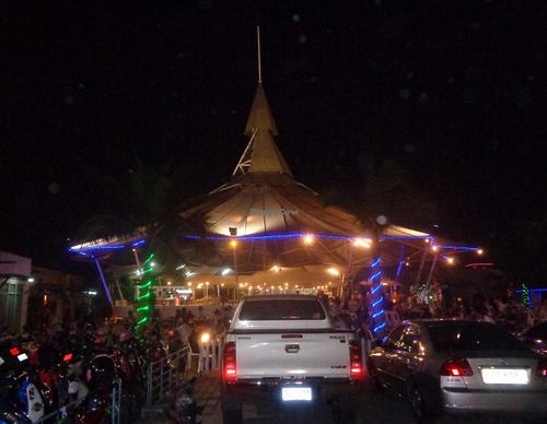 View from the parking lot at Market Buffet in Pattaya