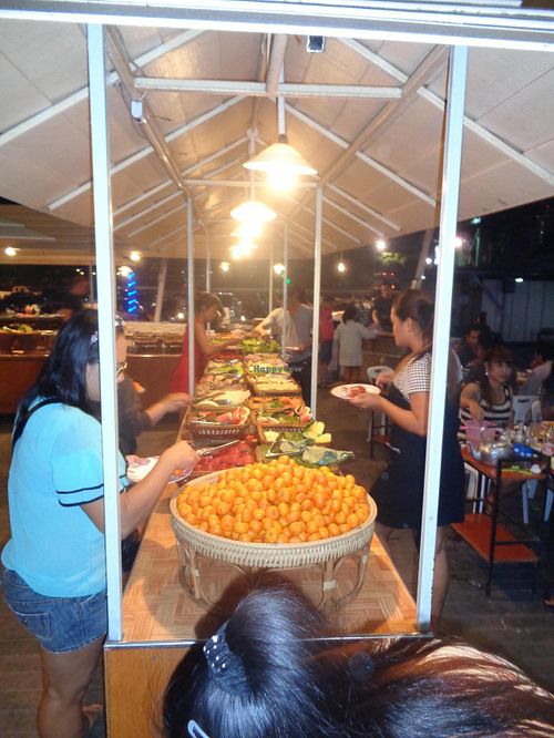 Largest selection I have ever seen at a buffet and all for 239 Baht ($7 US) at Market Buffet in Pattaya