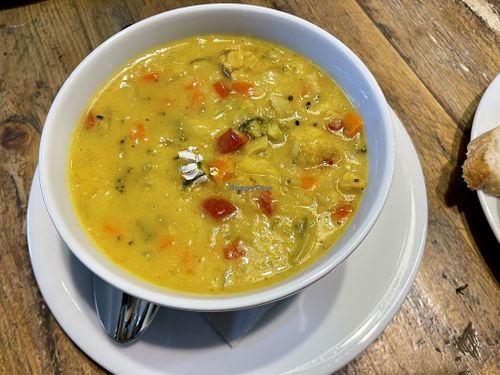 thai curry (german style) at organics - Naturkost am Dom in Erfurt