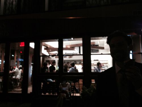 outside looking in at DF Mavens in New York City