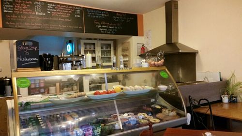 display fridge at The Coffee Box in Leamington Spa