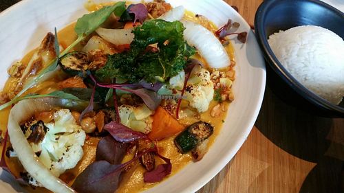 Sweet Potato Curry at Taizu in Tel Aviv