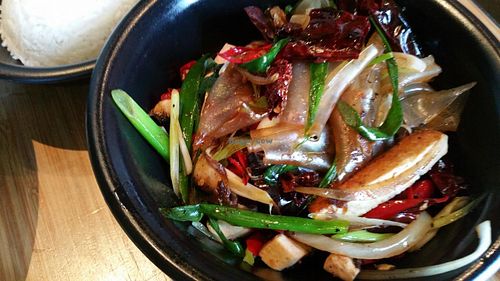 Seared tofu  at Taizu in Tel Aviv