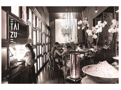 Interior at Taizu in Tel Aviv