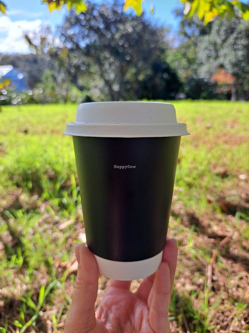 Takeaway chai latte at Tart Bakery - Grey Lynn in Auckland