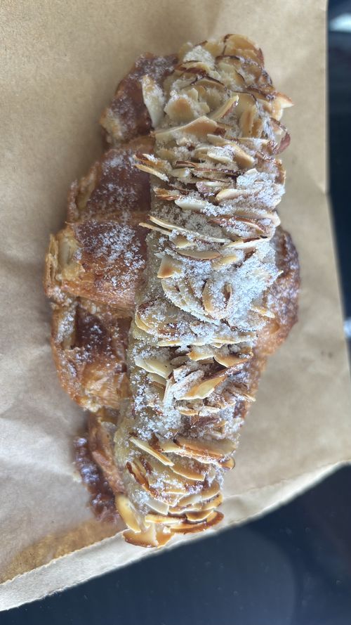 Almond croissantt  at Tart Bakery - Grey Lynn in Auckland