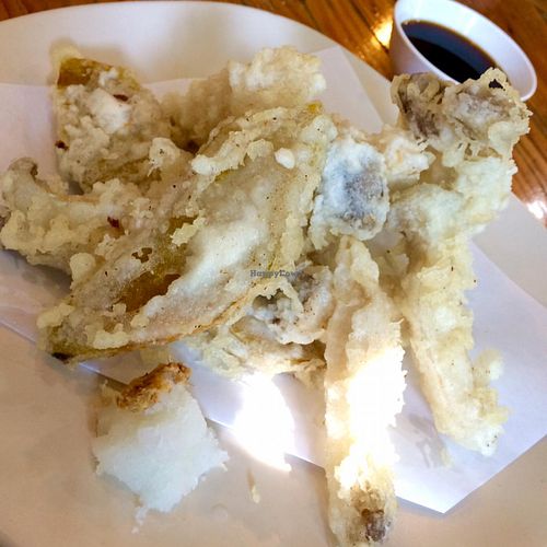 Vegan Tempura at Hayashi in Bangkok