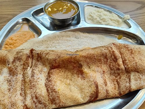 Mysore masala dosa at Udipi Ganesh Vilas in Central Singapore