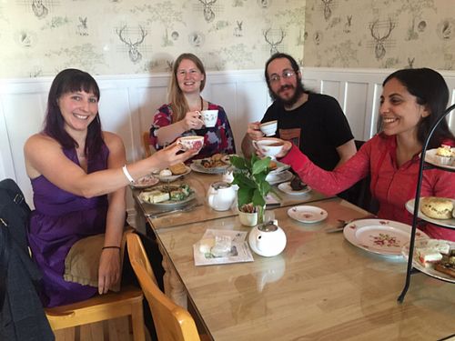 Tea at Muir's Tea Room in Sebastopol